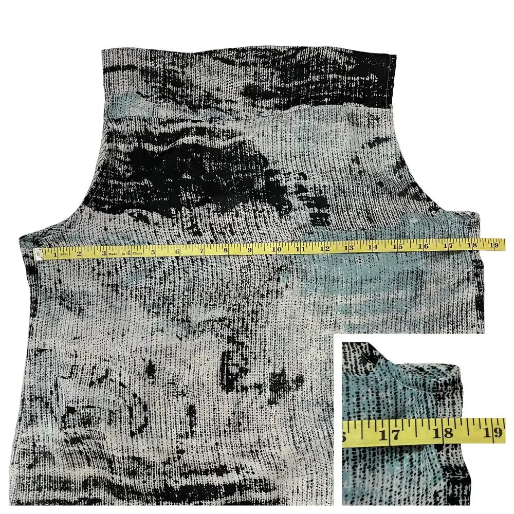 Parker Faux Wrap Sleeveless Top - Multi Color - Medium - Picture 5 of 14